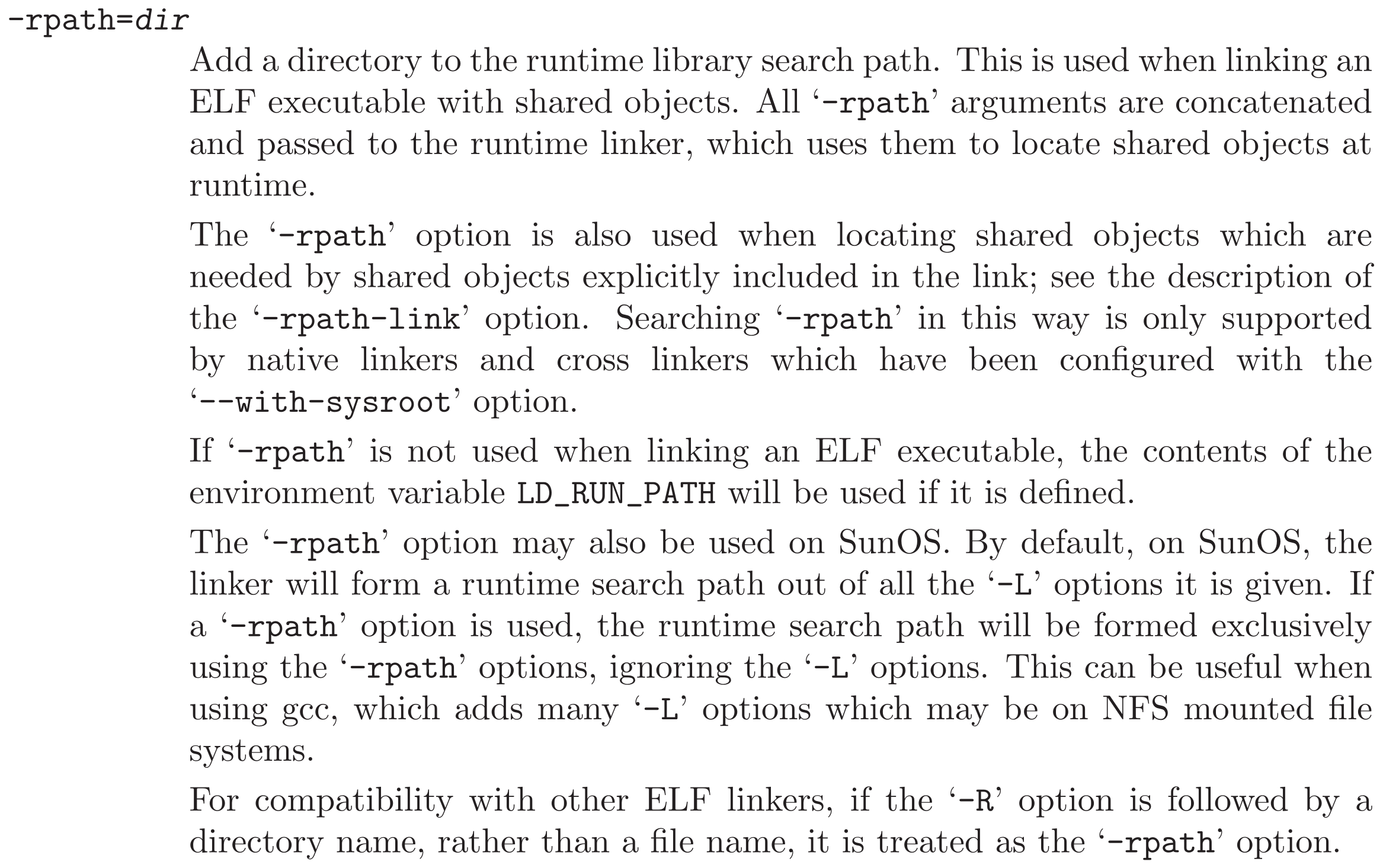-rpath